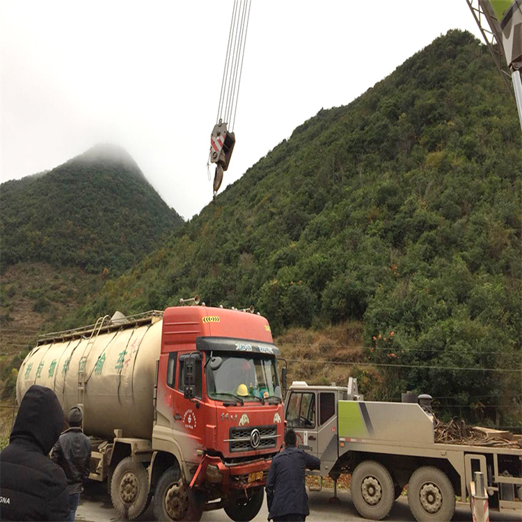 鸠江道路救援大型车辆吊装